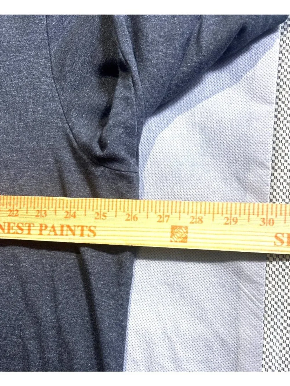 Polo Ralph Lauren 2XLT Long Sleeve Polo Shirt Heather Gray Cotton Blend